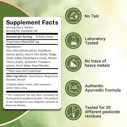 Ivy's Mukta Vati Herbal Tablets - Ayurvedic Formula