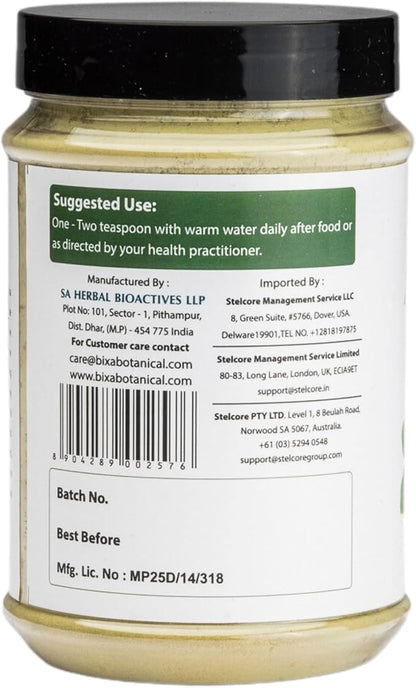 bixa BOTANICAL Ayurvedic Natural Herbal Supplement Alfalfa Powder Pure (Medicago Sativa),Green Superfood | 7 Oz / 200g