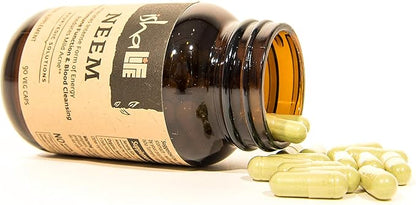 ISHA Organic Neem Supplement — Natural Ayurvedic Herbal Cleanser and Purifier: Boosts Immunity - 90 Vegetarian Capsules, 900 mg Each