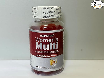 Women’s 50+ Multivitamins, Multivitamin for Women with Vitamin A, C, D3, E and Zinc, Vegan Sugar Free 120 Count