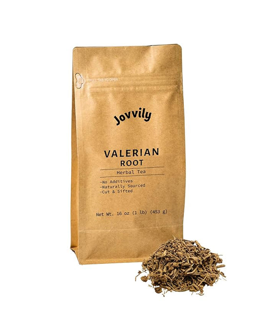 Valerian Root - 1 lb - Cut & Sifted - Herbal Tea - No Fillers Or Additives