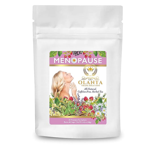 MENOPAUSE TEA - relief for Menopause, Menopause Tea for Cooling, Women's wellness tea, Natural menopause support, menopause symptoms, Hormone Balance - 20 Premium Tea Sachets