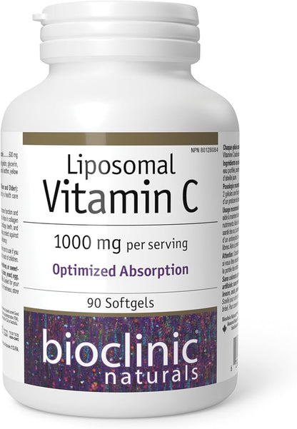 Bioclinic Naturals - Liposomal Vitamin C 90 Softgels
