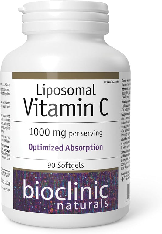 Bioclinic Naturals - Liposomal Vitamin C 90 Softgels