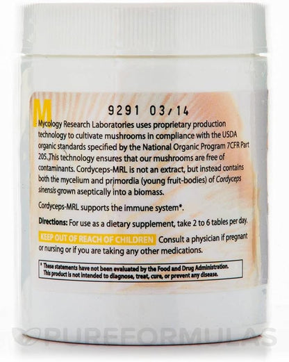 Cordyceps Sinensis-MRL 500 mg - 90 Tablets by Mycology Research Laboratories