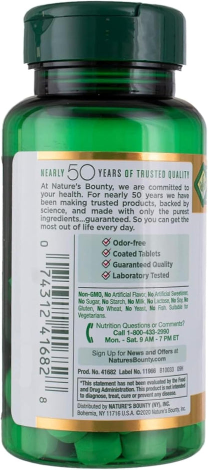 Nature's Bounty Garlic 2000mg, Tablets 120 ea (Pack of 6)