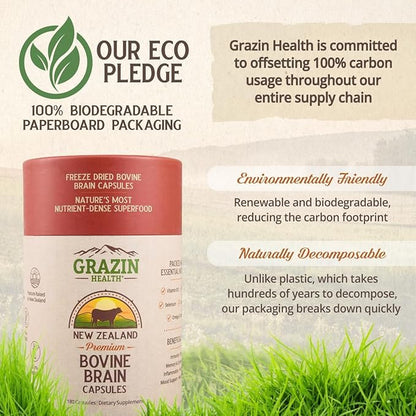 Beef Brain: 1500 Mg Brain/ 1500 Mg (30 Servings)