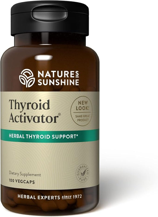 Nature's Sunshine Thyroid Activator 100 Capsules