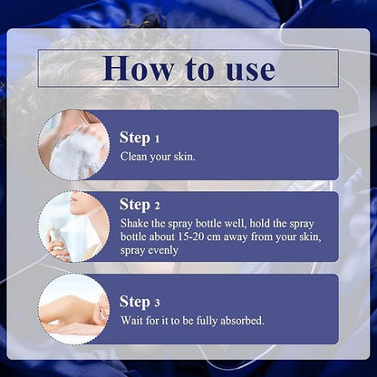 2Pcs Magnesium Oil Spray-Pure & Organic Natural Magnesium Oil Bottle,Skin & Body Natural Magnesium Oil Spray,Magnesium Oil Spray for Soothing Relief & Relaxation and Better Sleep