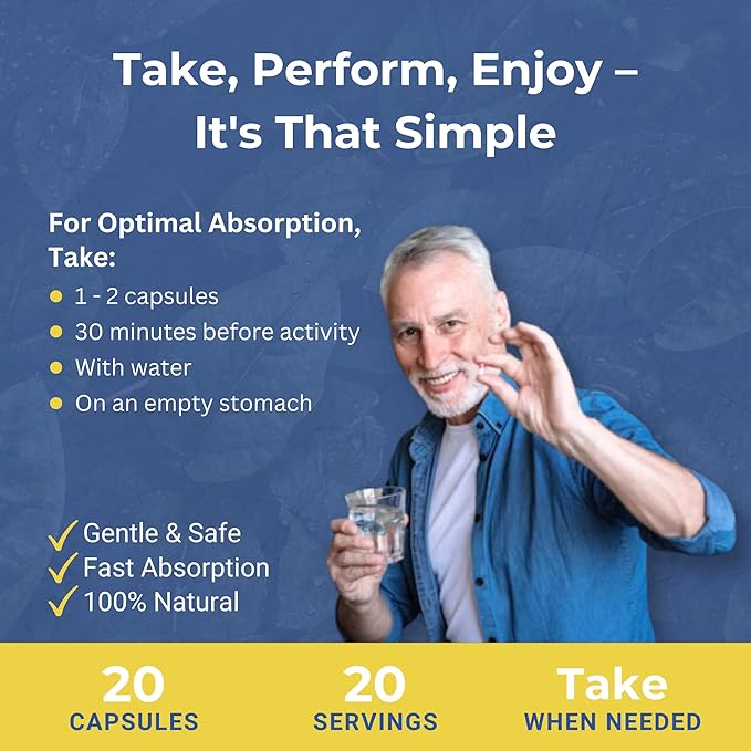 Natagra 1000mg Herbal Supplement – Maca, Tribulus, Ginseng – Supports Energy & Well-Being – Vegan, UK Made