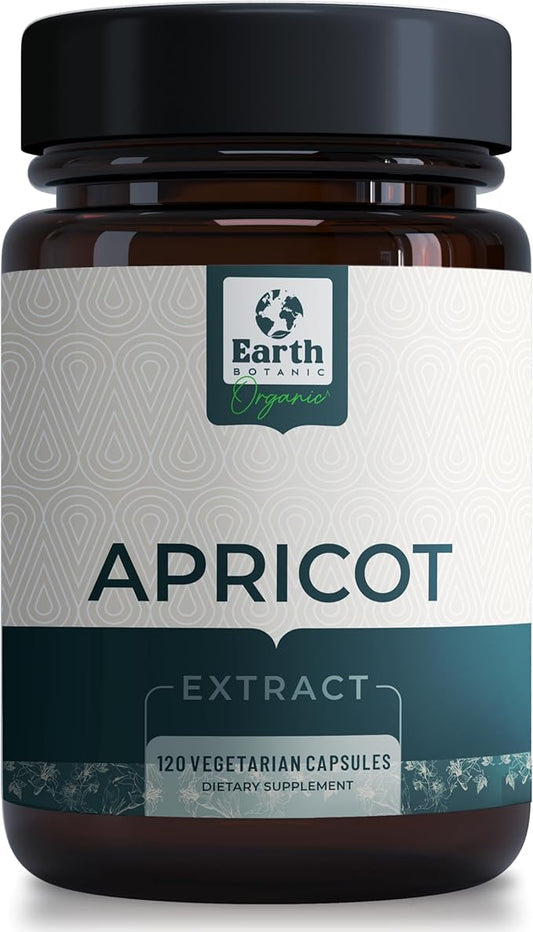 Apricot Extract, 1000 mg 120 Veggie Capsules (Vegan, Non-GMO) Herbal Supplements