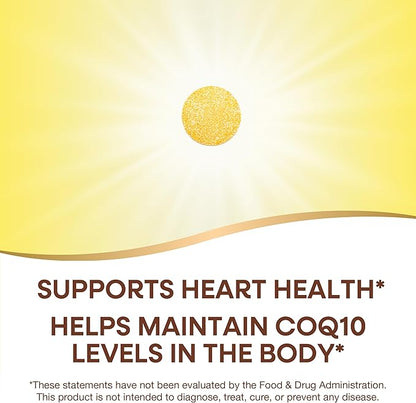 Nature's Way Nature's Way SMART Q10 CoQ10, Supports Heart and Brain Health*, Tropical Fruit Flavored, 30 Chewables