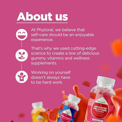 Natural Multivitamin Iron Gummies for Adults - Adult Gummy Vitamins with Iron and Energy Boost B Complex Vitamins - Gummy Supplement and Mental Clarity Focus Multivitamin