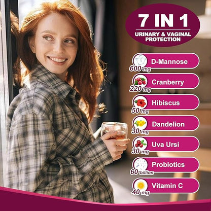 NATURE TARGET Glucosamine Chondroitin and Probiotics for Women Urinary Tract Health