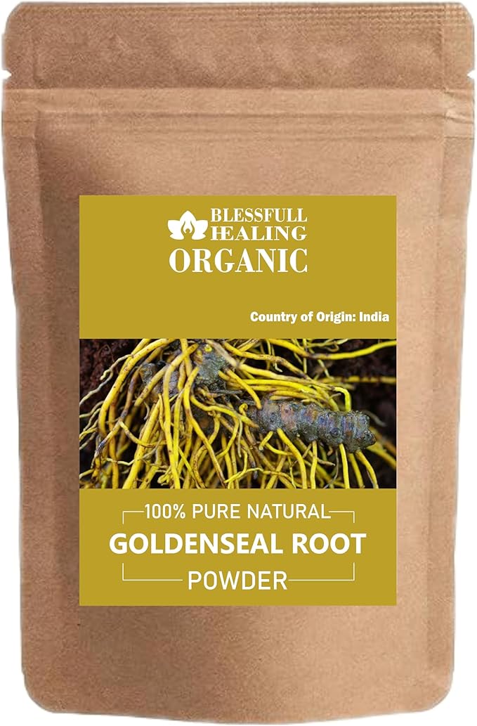 Organic Goldenseal Root Powder 100% Pure Natural 200 Gram / 7.05 oz