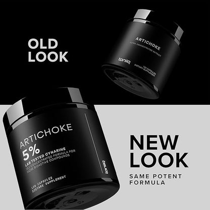 Artichoke Extract Capsules - Ultra High Potency 15:1 Extract with 5% Cynarin - Highly Concentrated - Third-Party Lab Tested - 120 Capsules