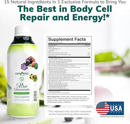 Xtra Concentrate, Vitamin B Complex, Vital Energy, 15 All-Natural Ingredients, Manage Stress, Improve Joint Health, Enhanced Antioxidant Protection, Liquid, 30-Day Supply, 33oz Bottle