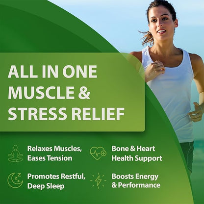 PlantFusion Vegan Magnesium Complex 375mg from Sea Water, Bioavailable Marine Magnesium with Fermented Organic Whole Food Blend, Non-GMO, Muscle & Relaxation Support, 60 Cap