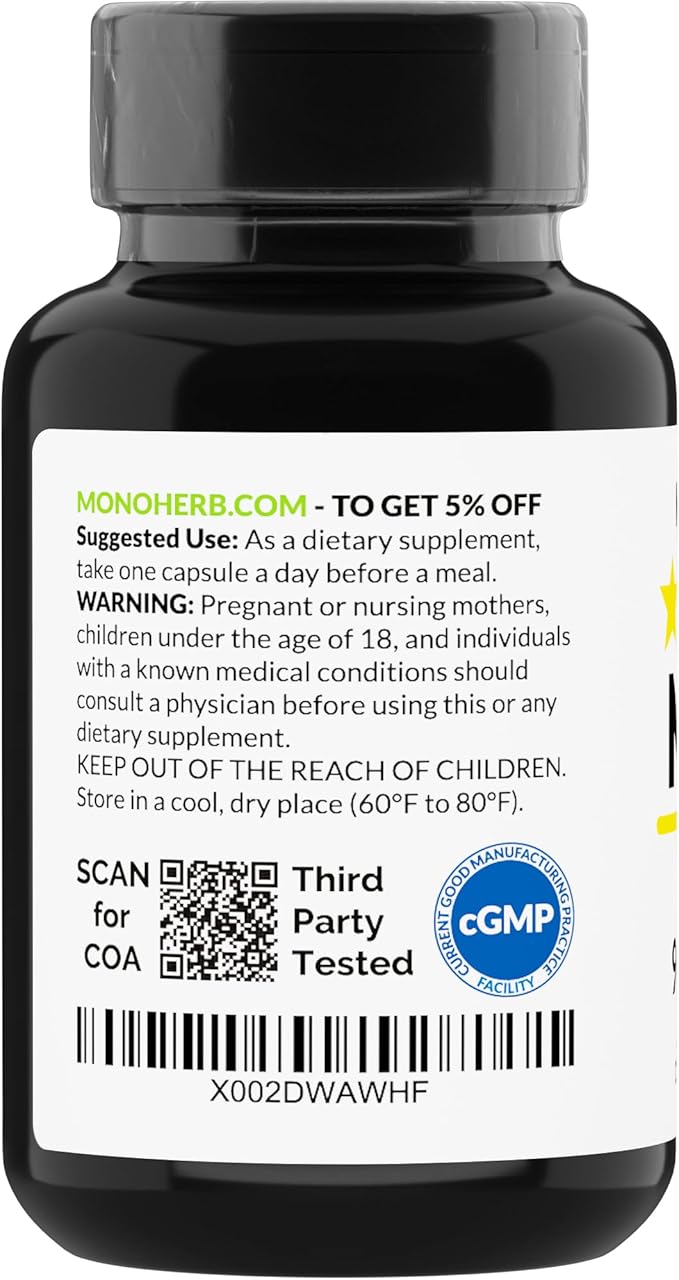 NADH 20 mg - 90 Vegetarian Capsules - Reduced Nicotinamide Adenine Dinucleotide Supplement