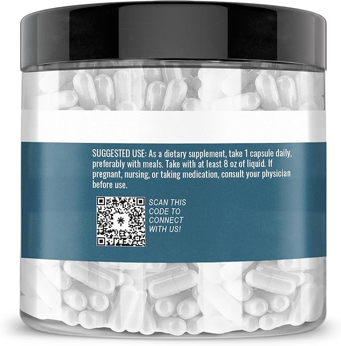 Earthborn Elements Niacinamide (Vitamin B3), Capsules, No Magnesium Fillers, No Flush