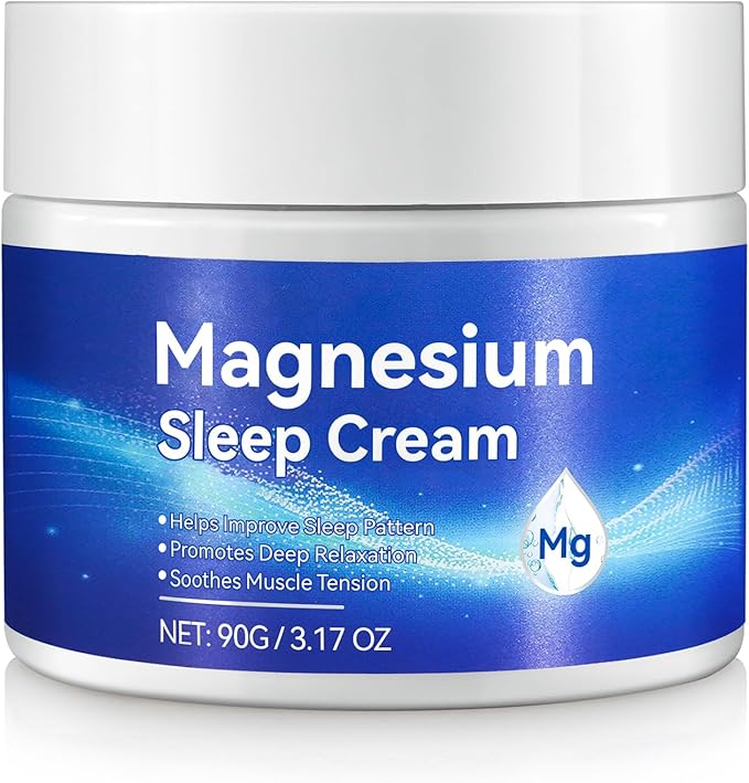 Magnesium Oil for Feet, Magnesium Lotion, Magnesium Cream, Topical Magnesium Chloride, High Concentration Genuine Zechstein Topical Magnesium Chloride