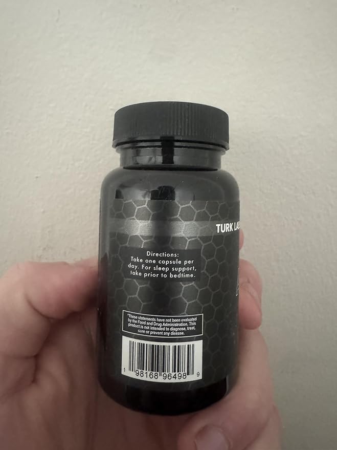Turk Apigenin - Natural Bioflavonoid Supplement - Metabolism, Calm, Sleep, and Nerve Support - 60 Capsules, 50mg Each Labs