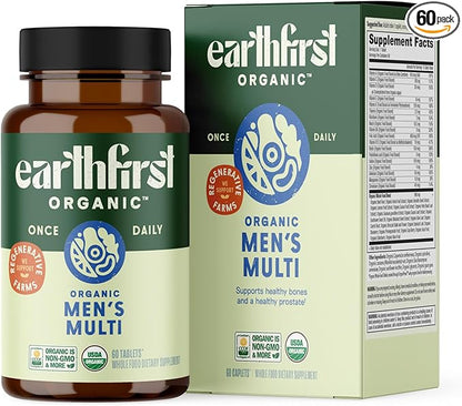 Men’s Multi Once Daily, Men's Multivitamin, 19 Vitamins from Herbs & Superfoods, 60 Count