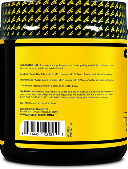 Primaforce Creatine Monohydrate Powder, 300 Grams - Micronized, Gluten Free, Non-GMO