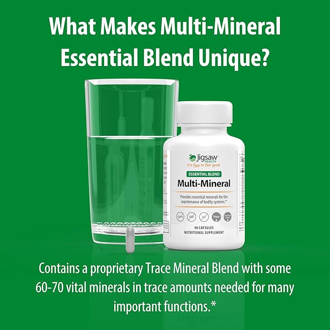 Jigsaw Health Multi-Mineral Essential Blend | 90 Capsules