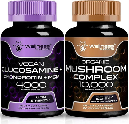 Glucosamine Chondroitin MSM | Mushroom Supplement Capsules