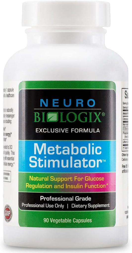 Metabolic Stimulator Metabolism Supplement - Dietary Supplement with D-Chiro Inositol, MyoInositol, Chromium, Phosphatidylserine, & Lithium Orotate for Cellular Energy & Support - 90 Capsules
