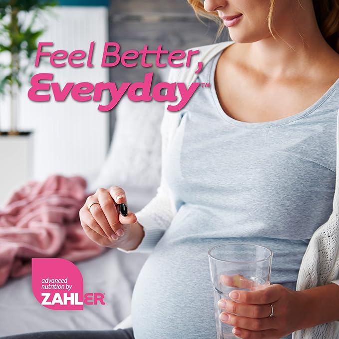 Zahler Mighty Mini Prenatal Vitamin with DHA & Folate - Certified Kosher - All Natural Prenatal Vitamins - Multivitamin for Pregnant Women - 19 Prenatal Vitamins Including Folic Acid (90 Softgels)
