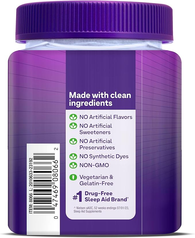 Natrol Melatonin Gummies, Sleep Support for Adults, 3 mg Melatonin Supplement for Sleeping, 70 Strawberry-Flavored Gummies, Up to a 70 Day Supply