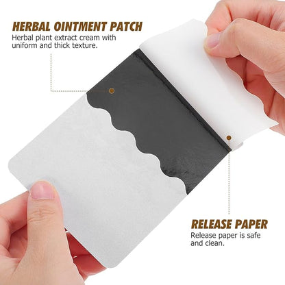 100 Packs Ginger Pad for Pain Ginger Pad Herbal Ginger Patches Chinese Pure Nature Blood Circulation Pads for Knee Cervical Vertebra Joint