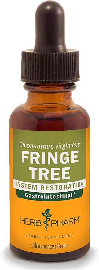 Herb Pharm Fringe Tree Liquid Extract for Digestive System Support - 1 Ounce