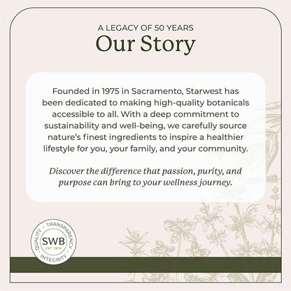 Starwest Botanicals Organic Licorice Root Tea Loose Cut and Sifted, 4 Ounces