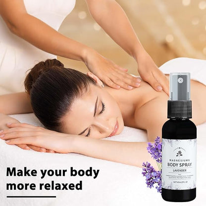 Magnesium Spray,Pure Magnesium Oil Spray,Magnesium Spray Vanilla Butter,Relaxation Stress （2pcs)