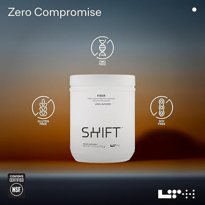 LTH Shift - Plant-Based Fiber Powder - Features Prebiotic Fiber - Supports Hormone, Gut, Digestive & Heart Health - Unflavored