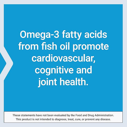 Life Extension Mega EPA/DHA, Omega-3 Fatty acids, Heart & Brain Health, Non-GMO, Gluten-Free, 120 softgels