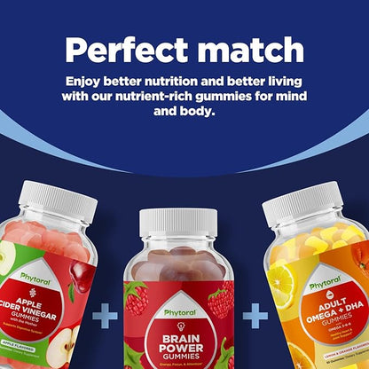 Natural Multivitamin for Men Gummies with Zinc - Vitamin D C A & Biotin B6 B12 Full Health Supplement