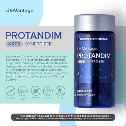 Protandim NRF2 Synergizer (3 Bottles) NRF2 Activator, Antioxidant Nutritional Supplements, NRF2 Activates Antioxidant to Fight Oxidative Stress, Anti Aging Supplement, Blend of 5 Herbal Ingredients