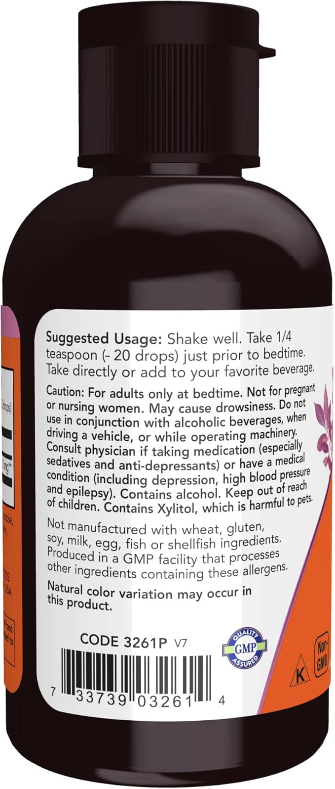 NOW Supplements, Liquid Melatonin, 3 mg Per Serving, Fast Absorbtion and Great Taste, 2-Ounces (Pack of 4)