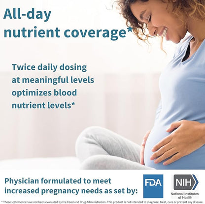 Igennus Methylated Prenatal Multivitamin for Women, Folate for MTHFR, High Absorption, Clean Label, Gentle Iron, Choline, Calcium & Magnesium, Vegan Pregnancy Vitamins, Halal, Non-GMO, 60 Tablets x6