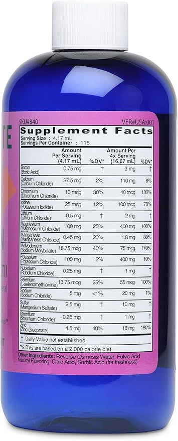 Good State Ionic Woman | Women's Liquid Ionic Multi Mineral | Vegan | Dietary Supplement | 15 Different Minerals (8 oz.)