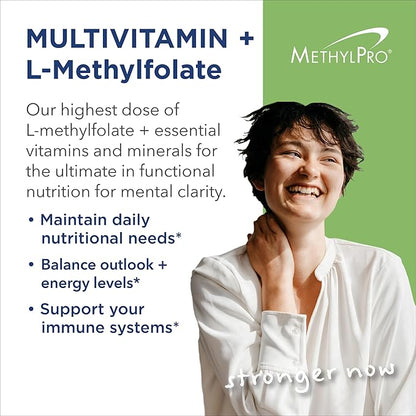 MethylPro Multivitamin + L-Methyfolate 15mg