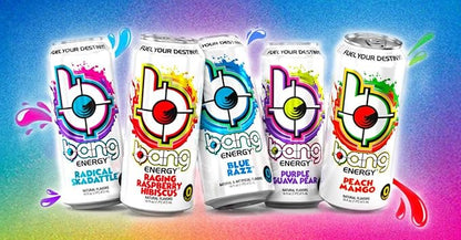 Bang Energy Drinks - 6, 16 ounce cans (Purple Haze)