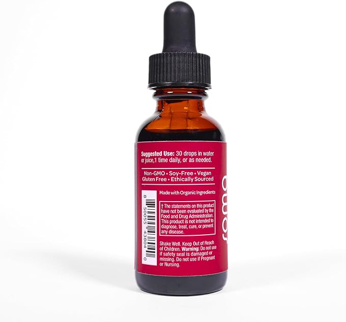 Organic Licorice Root Extract, Herbal Supplement for Focus Mood Clarity, Helps Calm and Balance, Non-GMO, Gluten-Free, 1fl oz, 30ml