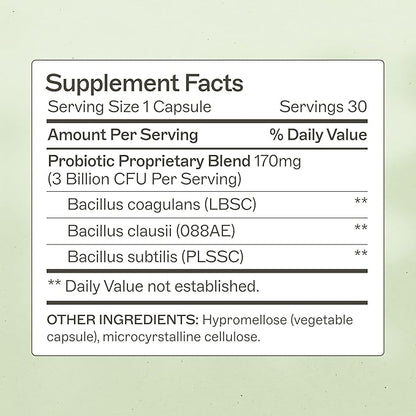 Amy Myers MD Prescription Strength Soil Based Probiotic Three Strains - Primal Earth SBO Probiotics for Normal Bowel Pattern & Healthy GI Microflora - Supports Stomach Discomfort, Bloating and Nausea