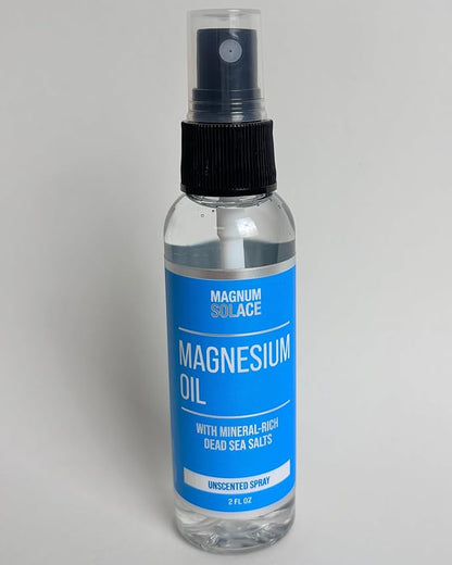 Magnesium Oil Spray - 100% Natural Magnesium Spray – Made with Dead Sea Salt, Stronger Than Magnesium Lotion and Magnesium Cream