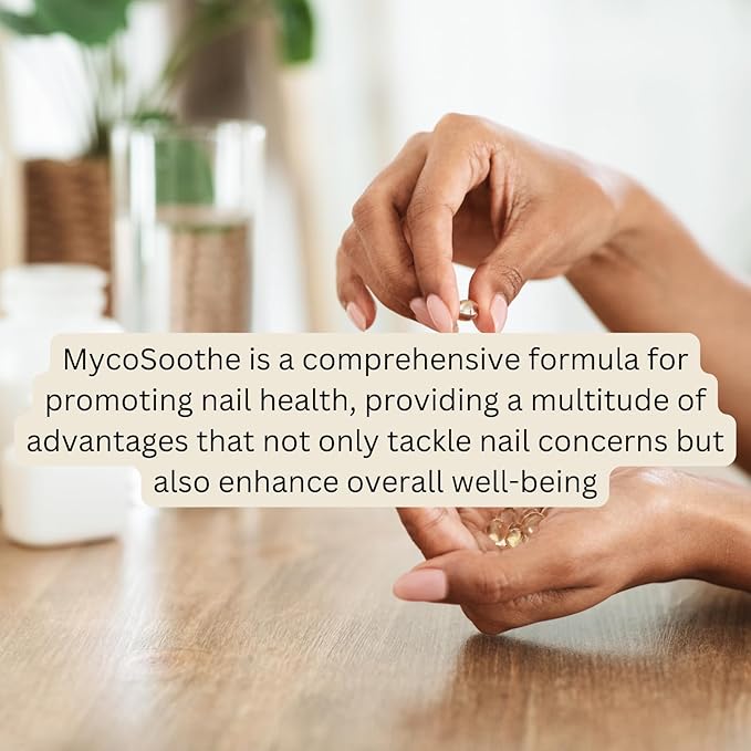 MycoSoothe Advanced Hair, Skin, Nail & Immunity Support Formula - 60 Capsules